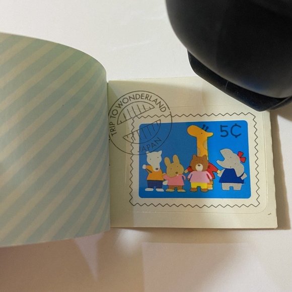 Vintage Sanrio 1979 Stamp Collection Mini Seal Sticker Book - Picture 3 of 7